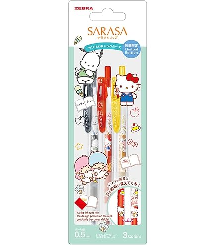 Amazon | サラサクリップ0.5 替芯 サンリオキャラクターズ 限定