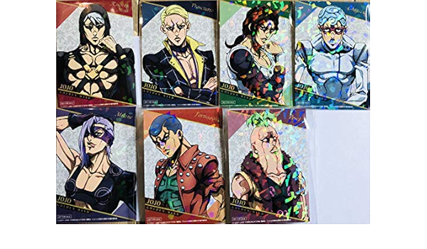 ジョジョの奇妙な冒険 暗殺チーム プロシュート ペッシ メローネ ギアッチョ Cmt Test Com