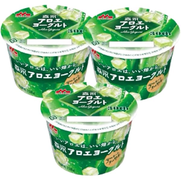 Amazon | 森永 アロエヨーグルト2P 12個 | morinaga | プレーン