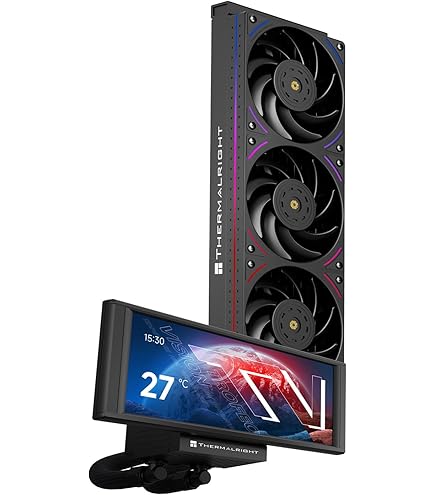 Amazon.co.jp: Thermalright Trofeo Vision 9.16 LCD ブラック、9.25