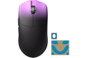 Lamzu MAYA X Gaming Mouse, Purple Shadow Amazon Exclusive, 1 Set of Sole Additional Edition, 8K Dongle Included