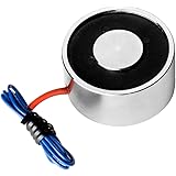 uxcell 保持電磁石 ソレノイド 12VDC 250N 0.29LB/130g 40 x 20 mm