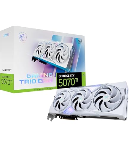 Amazon | MSI Gaming RTX 5070 TI 16G Gaming Trio OC ホワイト
