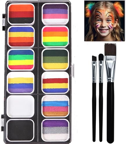 新品】mehron 8色パレットとブラシセット