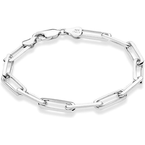 Amazon.co.jp: Miabella Italian 925 Sterling Silver Puffy Mariner