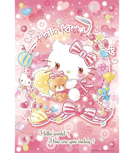 Amazon.co.jp: 【日本製】 300ピース ジグソーパズル ハローキティの