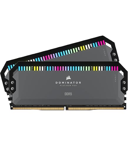 CORSAIR Vengeance RGB DDR5 RAM 32GB (2x16GB) 6000MHz CL36 AMD Expo