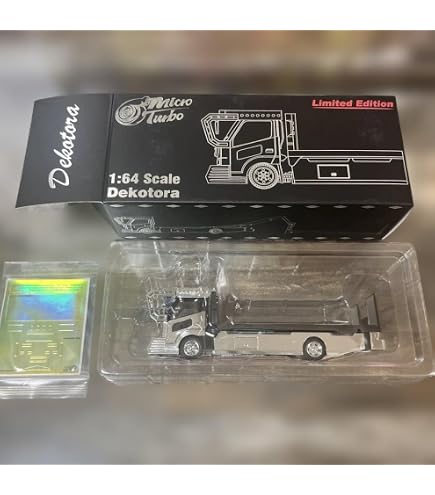 Amazon.co.jp: Micro Turbo 1/64 箱車 デコトラ ウイング 大型