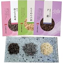 Amazon.co.jp: 小倉屋山本 ちりめん山椒 昆布詰合せ SS-20