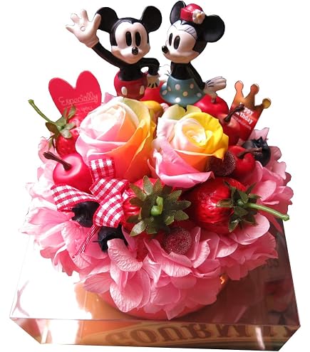Amazon｜誕生日プレゼント ディズニー フラワーギフト 花 ミッキー