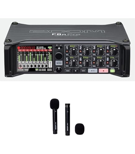 Amazon | ZOOM F8n Pro プロフェッショナル フィールドレコーダー