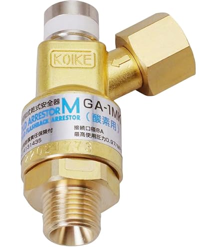 Amazon.co.jp: 小池酸素工業 酸素調整器(関東式) セフティゴールドv
