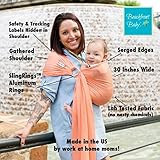 Beachfront Baby Sling - The Original Water & Warm Weather Adjustable Ring Sling Baby Carrier | Made 