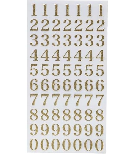 Amazon.co.jp: アルファベット 金[シールシート]グリッター文字シール