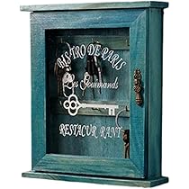 Amazon｜[Hkyna] アンティーク インテリア 鍵 収納 壁掛け キーケース