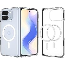 Amazon.co.jp: Spigen Pixel 10 Pro Fold ケース クリア 耐久性 黄変