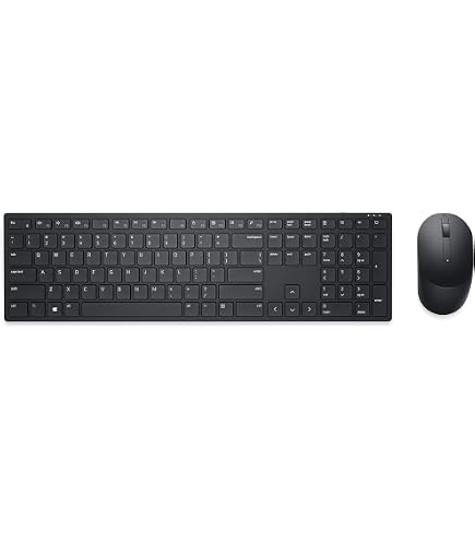 Dell KM636 Wireless Keyboard & Mouse Combo (5WH32), Black : Amazon