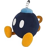Sanei Super Mario All Star Collection 5" Bob-omb Plush, Small