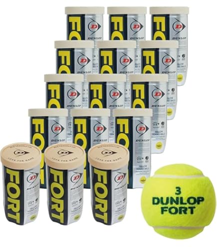 週末セール【新品/未使用】19缶 DUNLOP FORT KPIオリジナルモデル Amazon | 【KPI限定】DUNLOP「FORT[2個入]1箱KPIロゴ」テニスボール