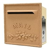 (レオン)LEON 郵便ポスト mail box ナチュラルポスト MB3020 ブラウン