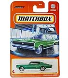 マッチボックス 1966 ダッジチャージャー グリーン 1:64スケール ダイキャスト、13/100