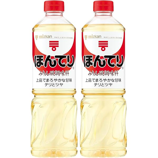 Amazon.co.jp: ミツカン ほんてり みりん風調味料 400ml×4本
