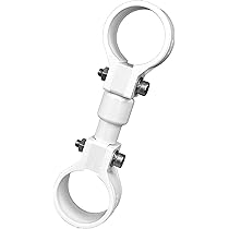 Amazon.co.jp: 興栄化成 樹脂ダブルパイプクランプ ブラケット