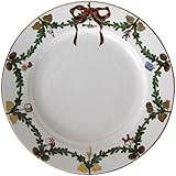 ロイヤルコペンハーゲン Royal Copenhagen スターフルーテッド クリスマスコレクション フラット プレート 皿 22cm 2503622 / 1017456 2503622 [並行輸入品]
