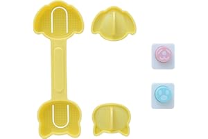 アーネスト キャラ弁 (おにぎり 型) ミニサイズ (手づかみ食べ 幼児食) かんたん型抜き (わんにゃんmini×2おにぎりセット) 大手飲食店愛用ブランド A-77025 e)いぬ・ねこ