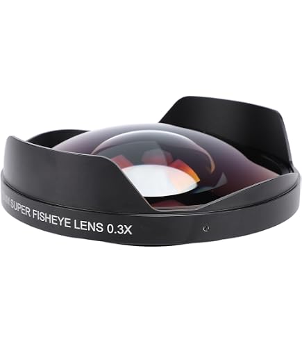 Amazon | Opteka チタンシリーズ 52mm 0.3X HD ウルトラ魚眼レンズ