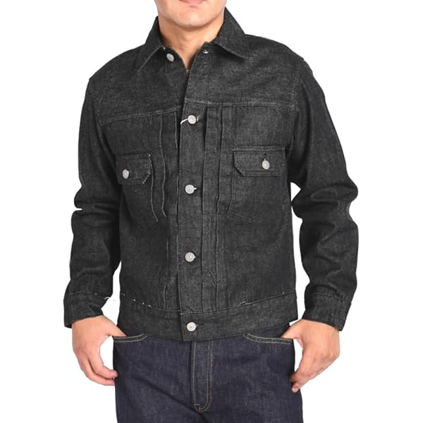 Amazon | [シュガーケーン] 【2024秋冬】 Gジャン 14.25oz. BLACK