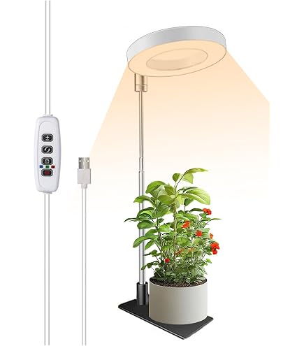Amazon.co.jp: winova 植物育成ライト LEDスタンド 高さ調整可 USB給電