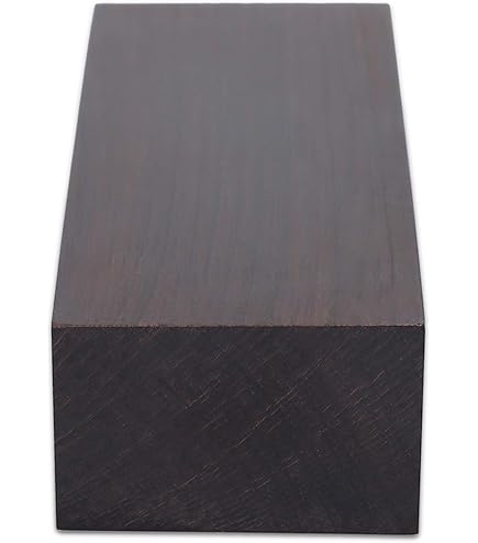 Amazon | Generic ブロック黒檀木材工芸材料 DIY ブランクハンドル木材