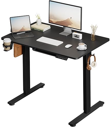 【新品】ErGear 電動 昇降デスク スタンディングデスク 幅100cm Amazon | ErGear 電動 昇降式デスク 一枚天板 スタンディング