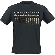 NINE INCH NAILS ロゴTシャツ 送料無料】Nine Inch Nails DOWN TOWN SPIRAL ライセンス