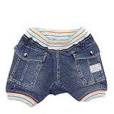 F.O.KIDS インディゴBABYパンツ(8分丈) ネイビーブルー(NB) 80