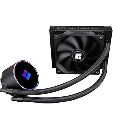 Amazon | Silver Stone SilverStone RGB水冷クーラー 虹色12cm