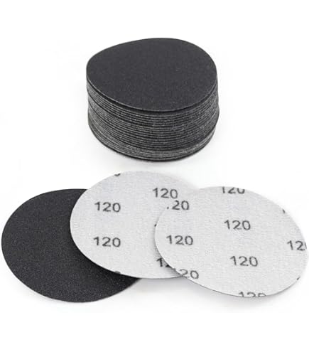 Dura-Gold Premium 40 Grit 3-Inch Gold Hook & Loop Sanding Discs – Box Of 20, For DA Sanders, Automotive Paint & Woodworking