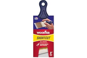 Wooster Brush Q3211-2 Shortcut Angle Sash Paintbrush, 2-Inch