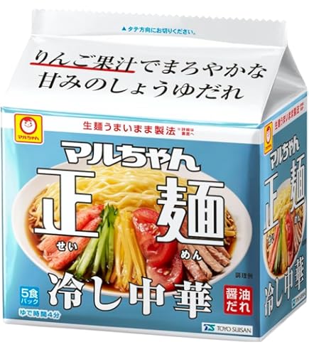 Amazon.co.jp: マルちゃん 冷しラーメン 5食パック 118g×5袋×6個