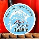 アンティークエンボスプレート「Beer Blue」（DIE-CUTサイン）　／ブリキ製看板／ティンサイン／アメリカン雑貨／