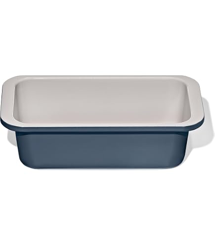 Stoneware Loaf Pan – 10 X 5 X 3.25 Inches, Deep Blue, Perfect For Homemade Bread