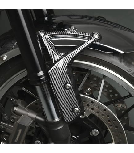 ブラック✨Z900RS CAFE SEフロントフェンダーアーム 左右セット Amazon | Z900RS / CAFE/SE（2018〜2025）対応 フロント