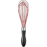 OXO 泡だて器 シリコン ウィスク 大 レッド