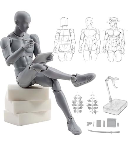 ★スクリーントーン　デッサン人形など　漫画画材まとめ売り 61eMYu8iQVL._AC_UF350,