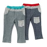 La Chiave(ラ キエーベ) 長丈パンツ (80～130cm) キムラタンの子供服 (53312x53512-163) チャコール 95