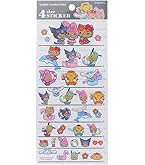ハローキティ キャラクターシール 4シートセット Amazon.co.jp: ハローキティ[シールシート]4サイズステッカー
