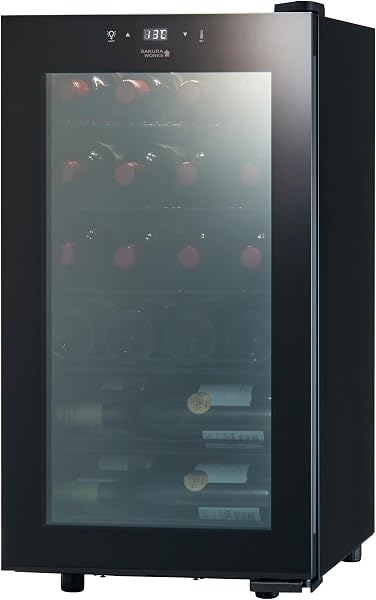 Sakura Seisakusho ZERO CLASS Smart Low-Temperature Refrigerated Wine Cellar , blk - 1