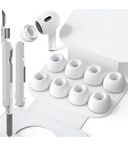 AirPods Pro2 type-c 新品正規イヤーチップESR製ケース付き Amazon | Pohgelan AirPods Pro 第2世代/第1世代交換用イヤーチップ