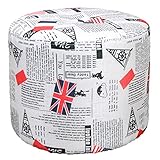 タンスのゲン スツール　チェア　丸型 国旗 A柄 11310005 15